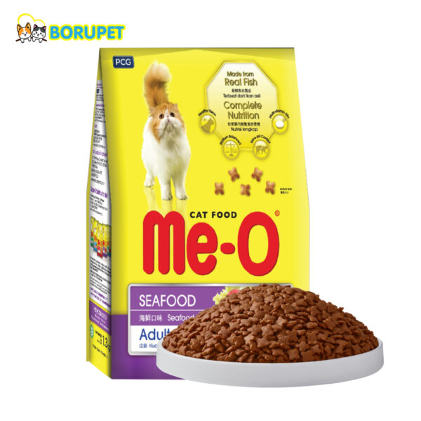 THỨC ĂN HẠT ME-O CHO MÈO TRƯỞNG THÀNH 3 Hat Me O 900 hai san