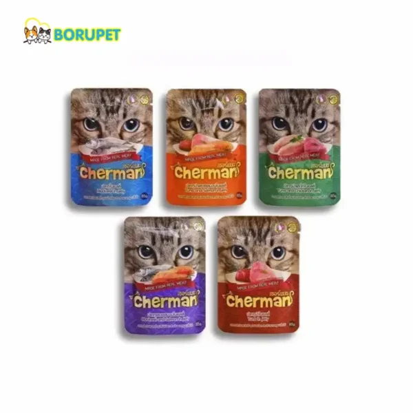 Pate Cherman cho mèo 85g
